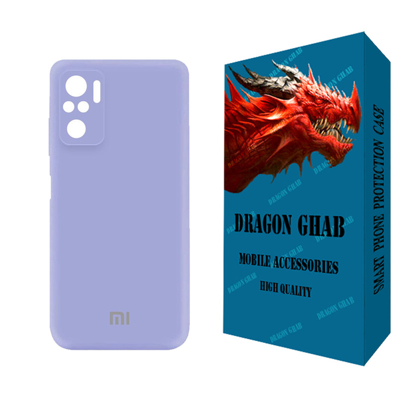 کاور دراگون قاب مدل سیلیکونی مناسب برای گوشی موبایل شیائومی Redmi Note 10 4G