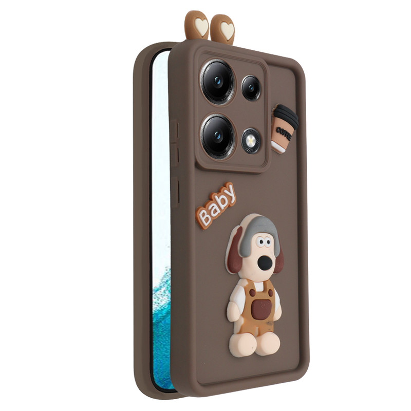 کاور مدل KittyDog مناسب برای گوشی موبایل شیائومی Redmi Note 13 Pro 4G / Poco M6 Pro 4G