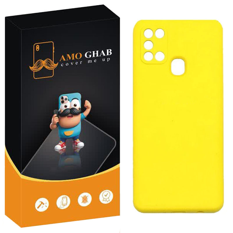 کاور عمو قاب مدل سیلیکونی پاک کنی مناسب برای گوشی موبایل سامسونگ Galaxy A21s