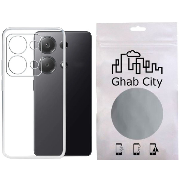 کاور شفاف قاب سیتی مدل اسپیس طرح Space مناسب برای گوشی موبایل شیائومی Redmi Note 13 Pro 4G