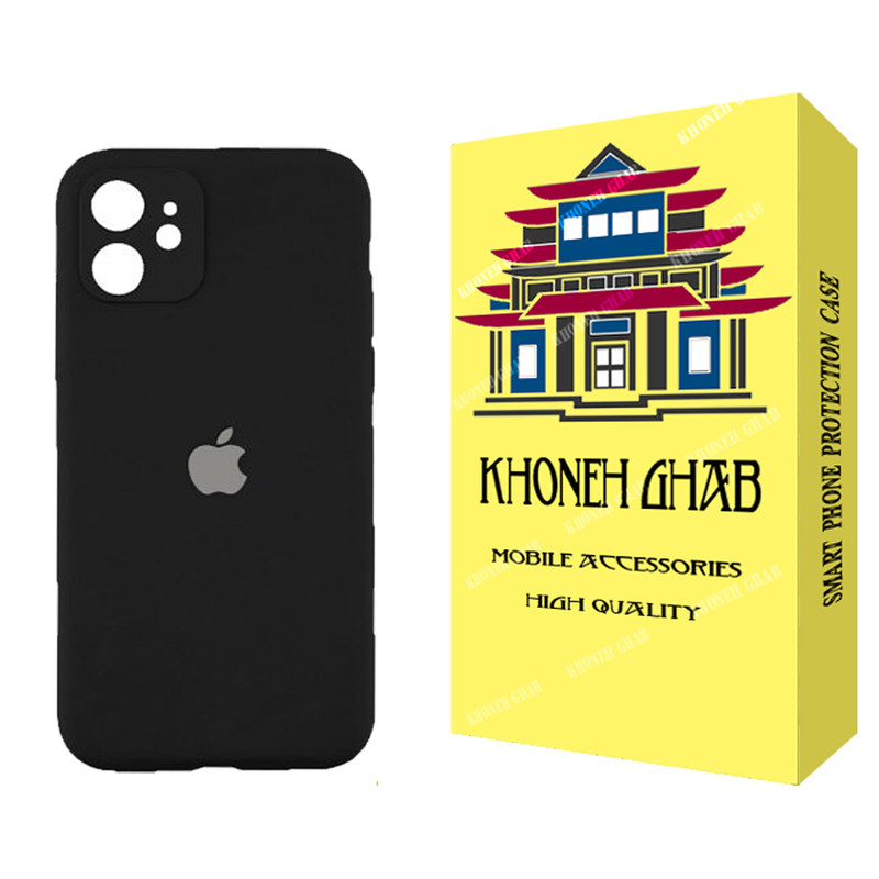 کاور خونه قاب مدل سیلیکونی مناسب برای گوشی موبایل اپل iPhone 12