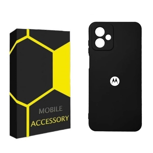 کاور مدل silicon مناسب برای گوشی موبایل موتورولا Moto G14