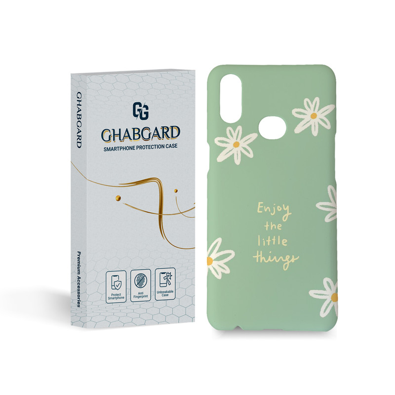 کاور قاب گارد مدل گل مناسب برای گوشی موبایل سامسونگ Galaxy A10s