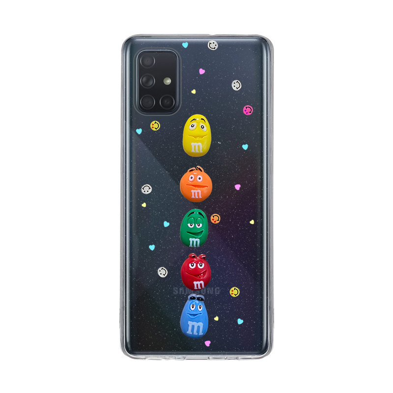 کاور دکین مدل Fanzy طرح شکلات مناسب برای گوشی موبایل سامسونگ Galaxy A71