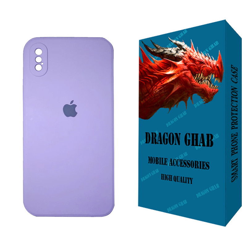 کاور دراگون قاب مدل سیلیکونی مناسب برای گوشی موبایل اپل iPhone X / XS