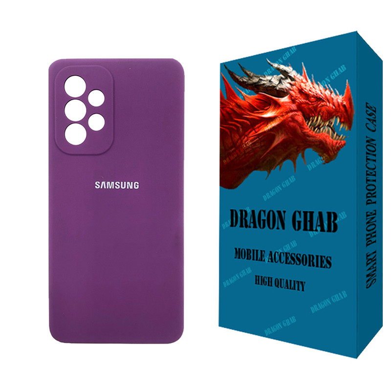 کاور دراگون قاب مدل سیلیکونی مناسب برای گوشی موبایل سامسونگ Galaxy A53 5G