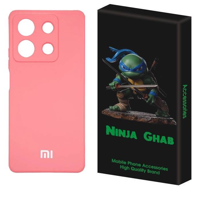کاور نینجا قاب مدل سیلیکونی مناسب برای گوشی موبایل شیائومی Redmi Note 13 Pro 4G