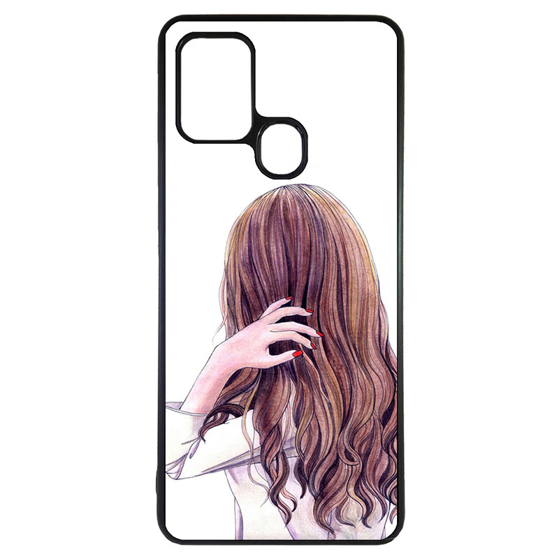 کاور طرح دختر کد 1146 مناسب برای گوشی موبایل سامسونگ galaxy a21s