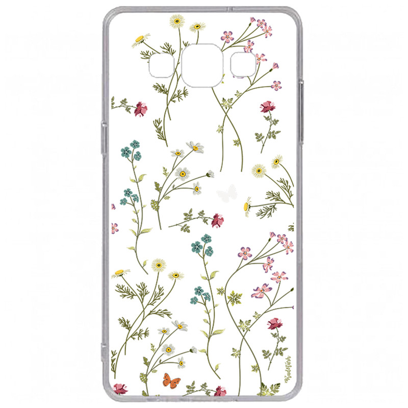 کاور طرح Tiny Flower مناسب برای گوشی موبایل سامسونگ Galaxy J510 / J5-2016