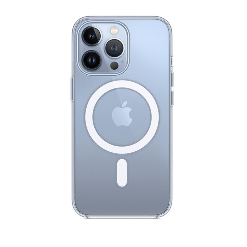 کاور مدل Clear Mgsafe مناسب برای گوشی موبایل اپل Iphone 13 promax