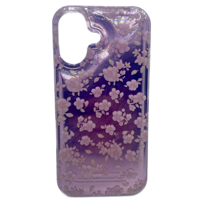 کاور کد 17 طرح شکوفه گل ریز مناسب برای گوشی موبایل اپل  Iphone 16
