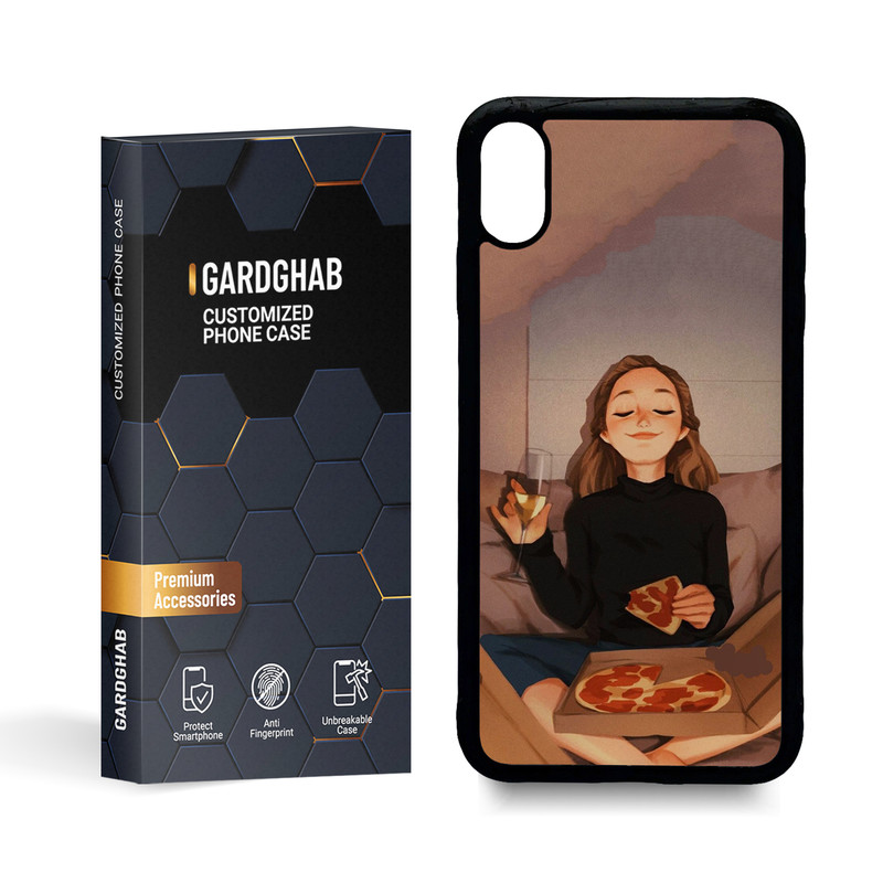 کاور گارد قاب مدل دخترانه مناسب برای گوشی موبایل اپل iphone xs max