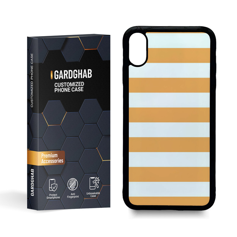 کاور گارد قاب مدل ساده مناسب برای گوشی موبایل اپل iphone xs max