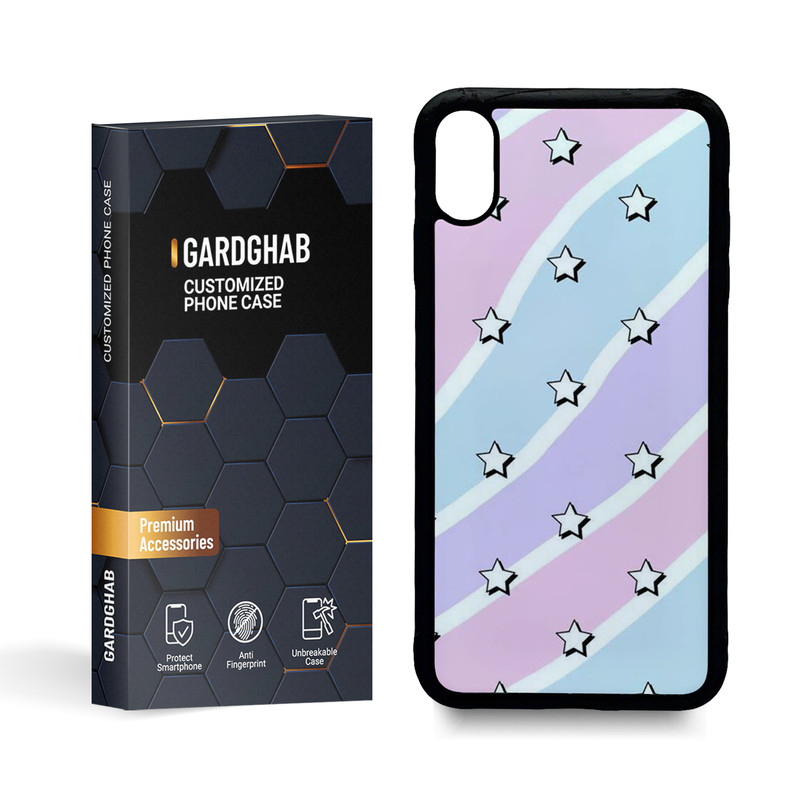 کاور گارد قاب مدل ساده مناسب برای گوشی موبایل اپل iphone xs max
