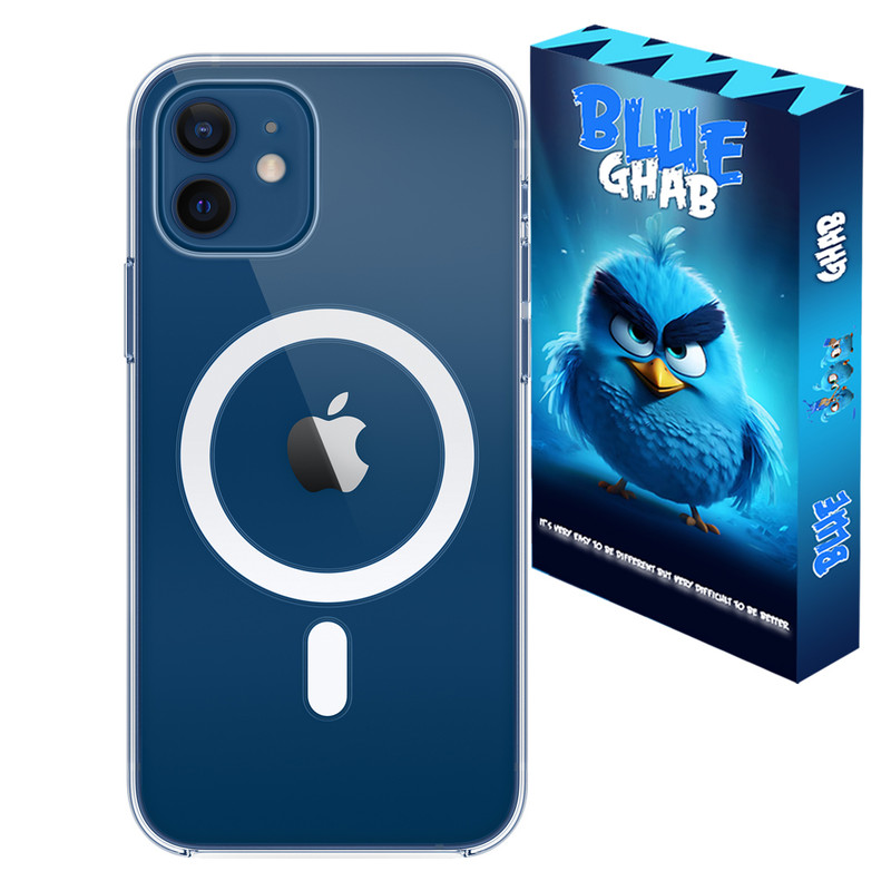 کاور بلو قاب مدل مگ سیف کد 01 مناسب برای گوشی موبایل اپل iPhone 12