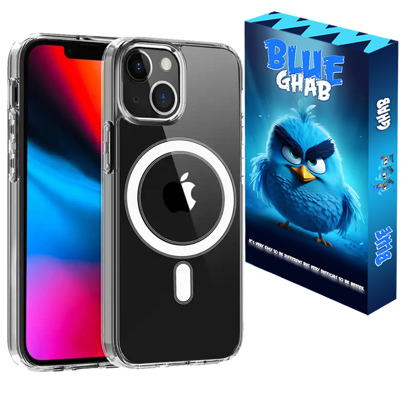 کاور بلو قاب مدل مگ سیف کد 01 مناسب برای گوشی موبایل اپل iPhone 15