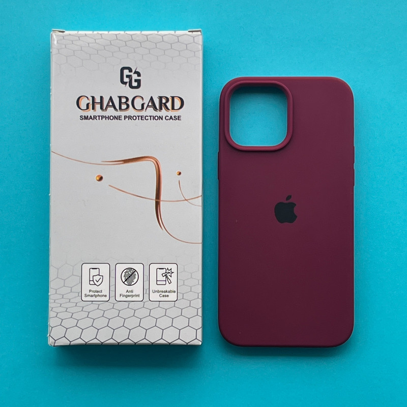 کاور قاب گارد مدل سیلیکونی ساده مناسب برای گوشی موبایل اپل IPhone 13 PROMAX