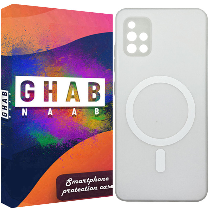 کاور قاب ناب مدل پاستیلی طرح MagSafe مناسب برای گوشی موبایل سامسونگ Galaxy A51