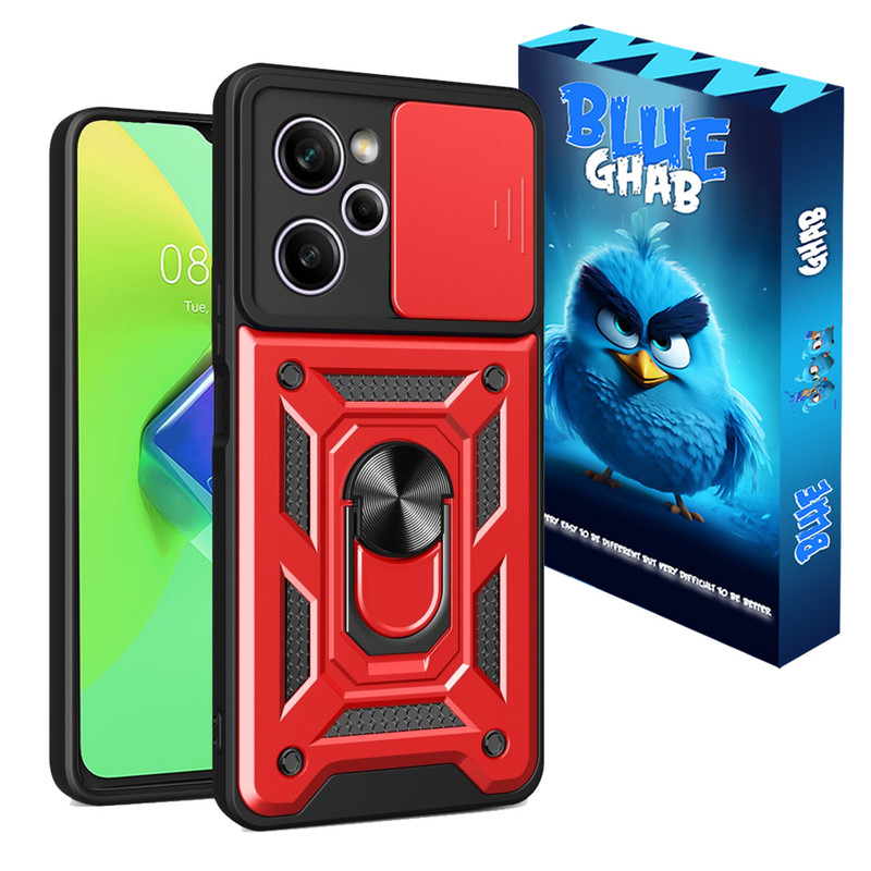 کاور بلو قاب مدل بتمنی استندشو کد 013 مناسب برای گوشی موبایل شیائومی Poco X5 Pro