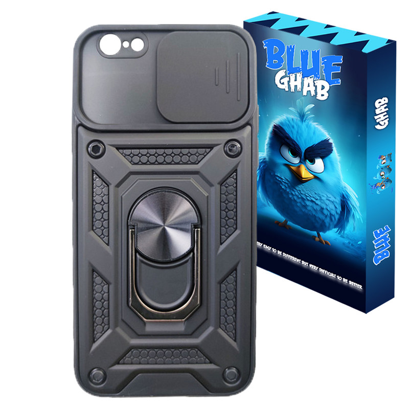 کاور بلو قاب مدل بتمنی استندشو کد 013 مناسب برای گوشی موبایل اپل iPhone 6 / 6s