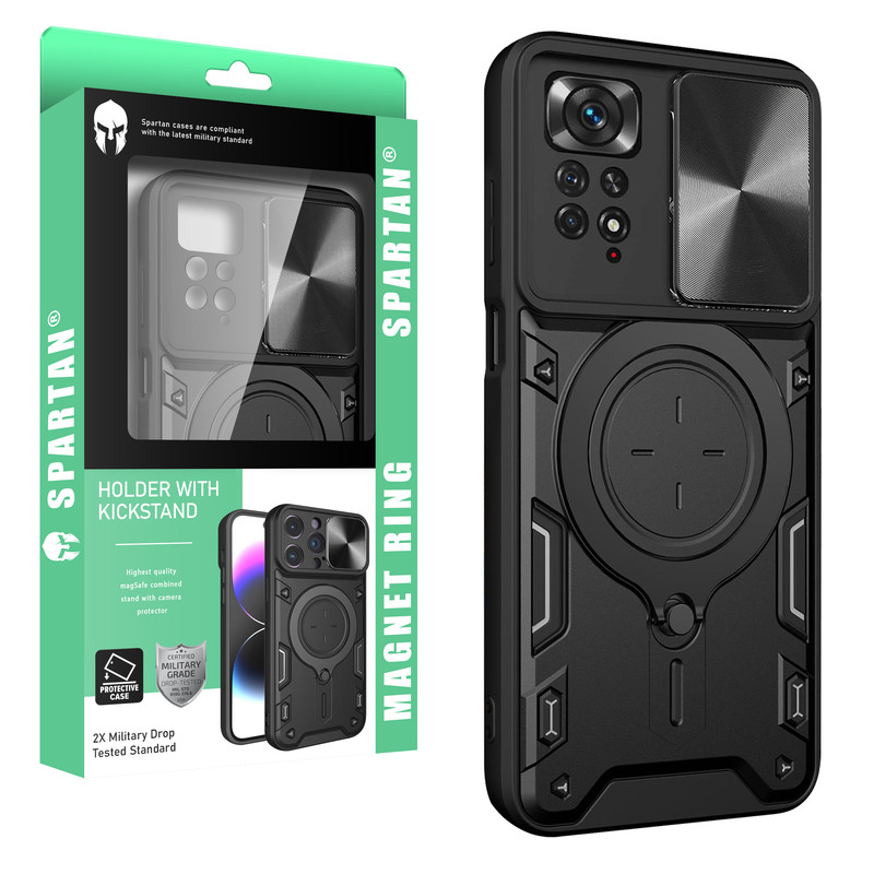 کاور اسپارتان مدل Magnet Ring مناسب برای گوشی موبایل شیائومی Redmi Note 12 Pro 4G
