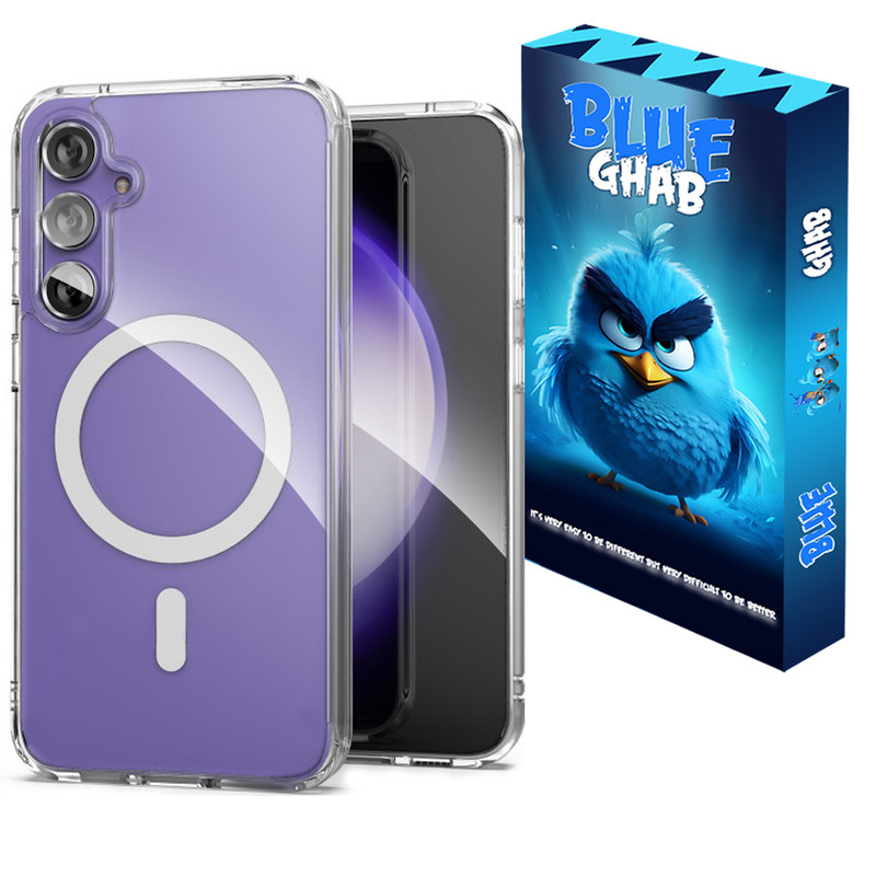 کاور بلو قاب مدل مگ سیف کد 01 مناسب برای گوشی موبایل سامسونگ Galaxy S24 FE