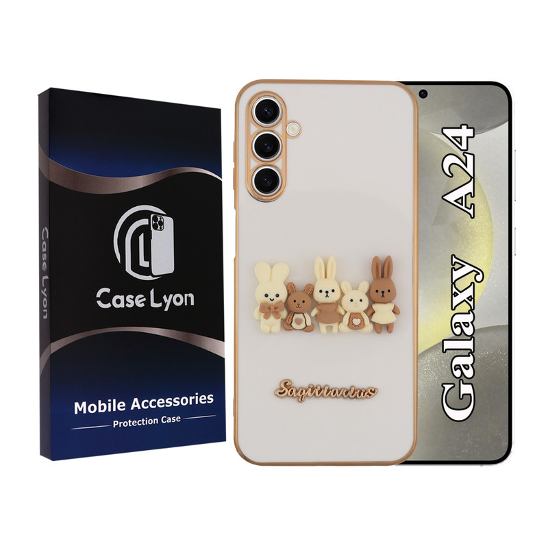 کاور کیس لیون مدل خرگوش مناسب برای گوشی موبایل سامسونگ Galaxy A24