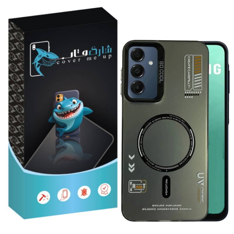 کاور شارک قاب مدل SO COOL طرح UV مناسب برای گوشی موبایل سامسونگ Galaxy A36