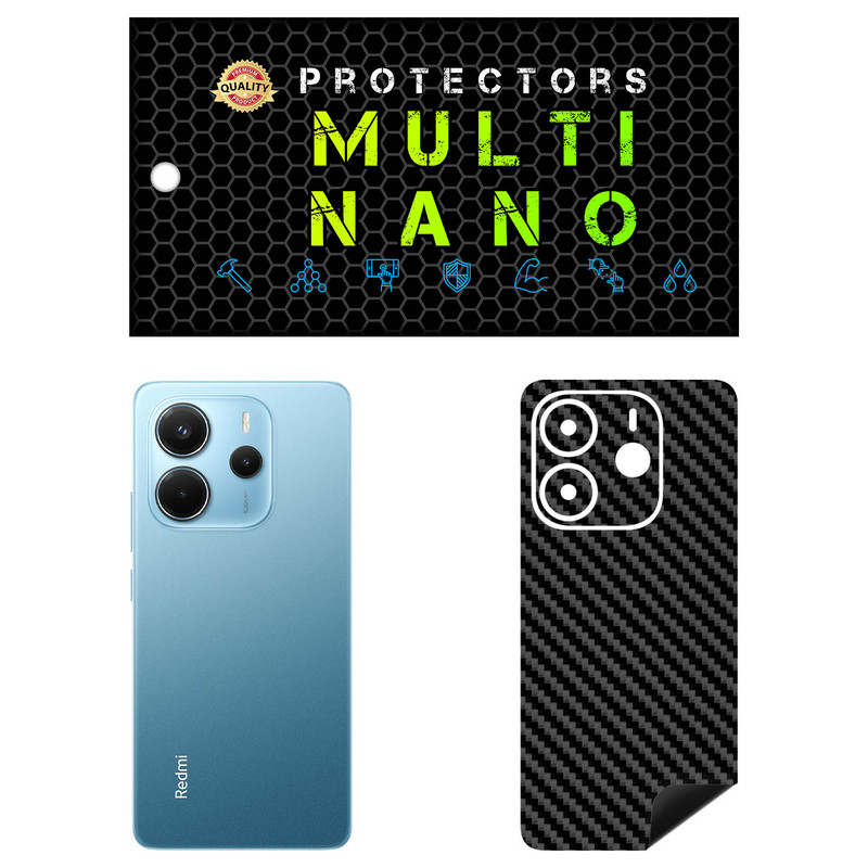 برچسب پوششی مولتی نانو طرح کربن مدل X-F1C مناسب برای گوشی موبایل شیائومی Redmi Note 14 4G