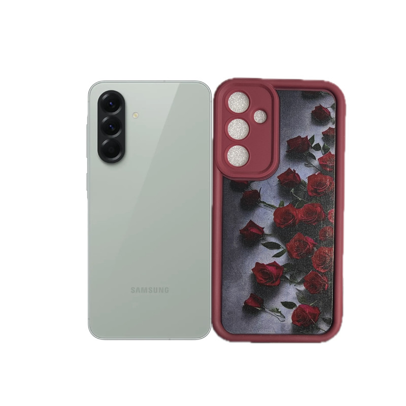 کاور طرح رز مناسب برای گوشی موبایل سامسونگ Galaxy A 26