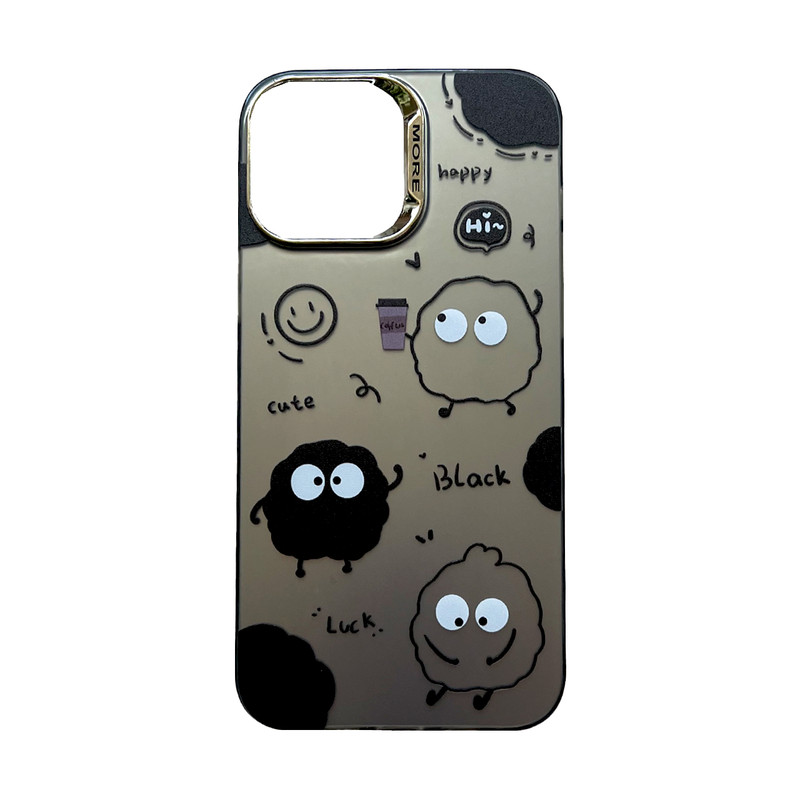 کاور طرح کیوت هپل مدل luck013x مناسب برای گوشی موبایل اپل iphone 13PROMAX