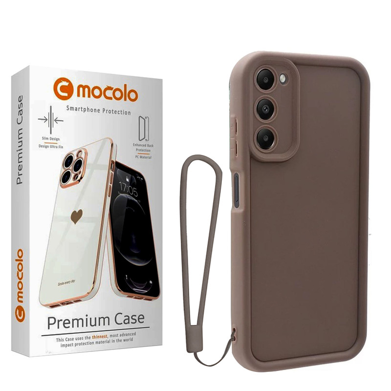 کاور موکولو مدل Silicone Puffer Strap مناسب برای گوشی موبایل سامسونگ Galaxy S21 FE به همراه بند آویز