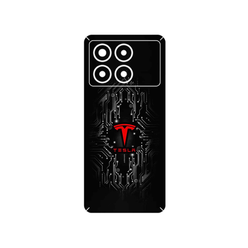 برچسب پوششی ماهوت مدل TESLA مناسب برای گوشی موبایل شیائومی Poco X6 Pro