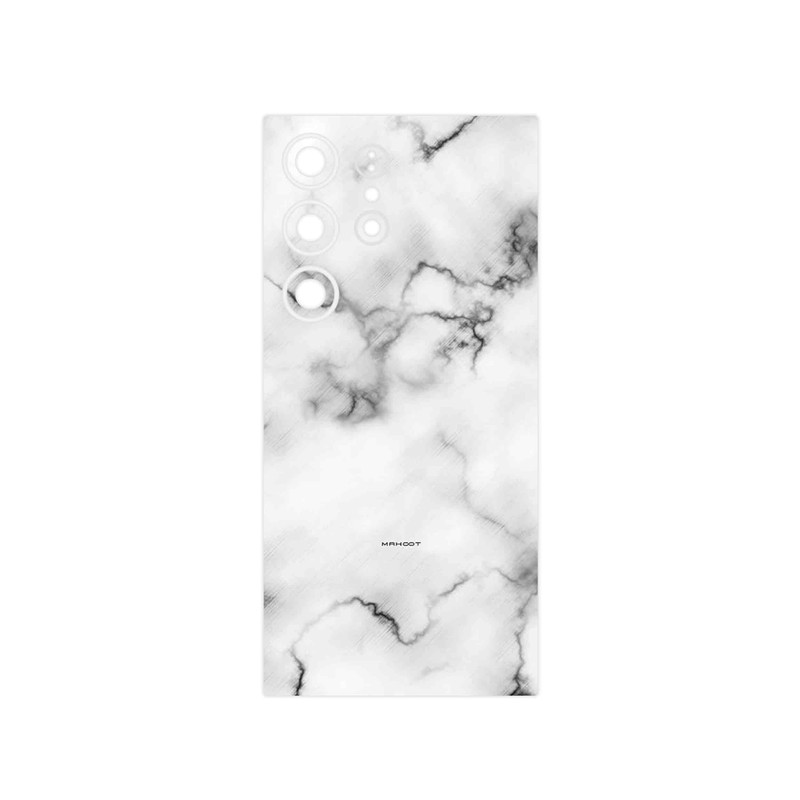 برچسب پوششی ماهوت مدل Blanco_Smoke_Marble مناسب برای گوشی موبایل سامسونگ Galaxy S24 Ultra