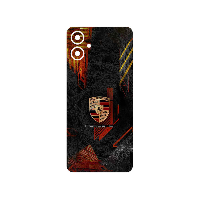 برچسب پوششی ماهوت مدل Porsche_Logo مناسب برای گوشی موبایل سامسونگ Galaxy A06
