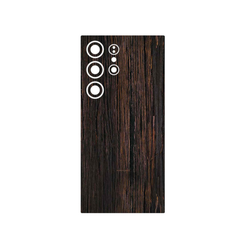 برچسب پوششی ماهوت مدل Burned_Wood مناسب برای گوشی موبایل سامسونگ Galaxy S24 Ultra