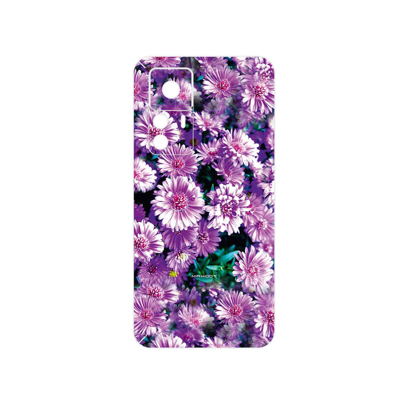 برچسب پوششی ماهوت مدل Purple_Flower مناسب برای گوشی موبایل شیائومی 12T Pro