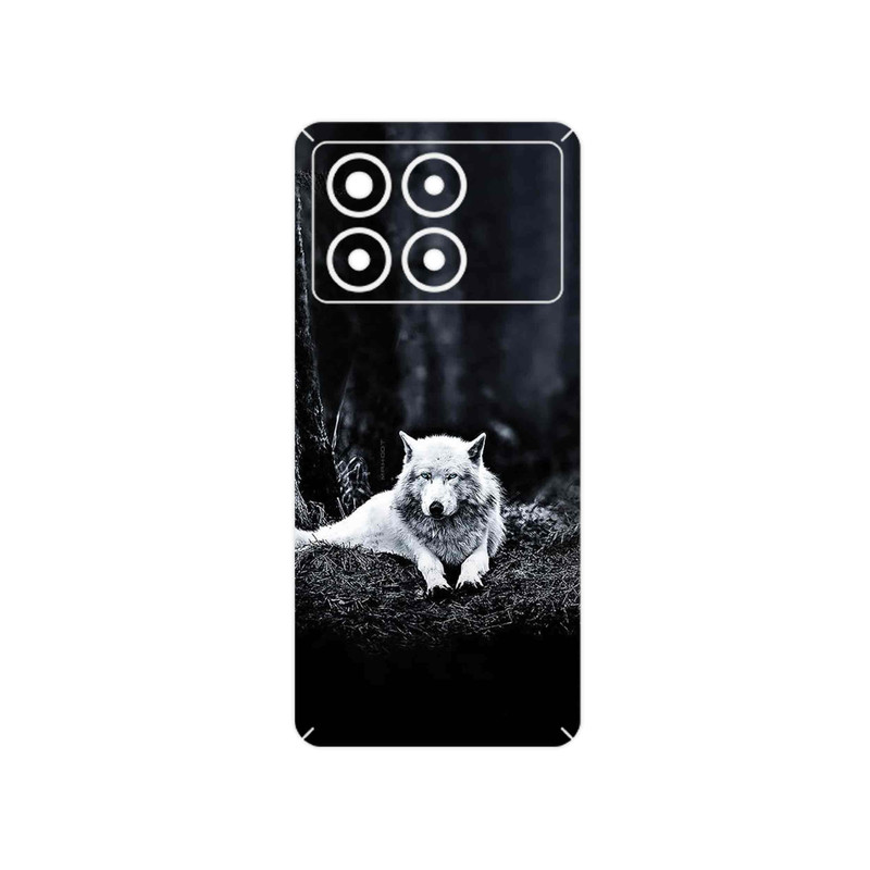برچسب پوششی ماهوت مدل Dire_Wolf مناسب برای گوشی موبایل شیائومی Poco X6 Pro