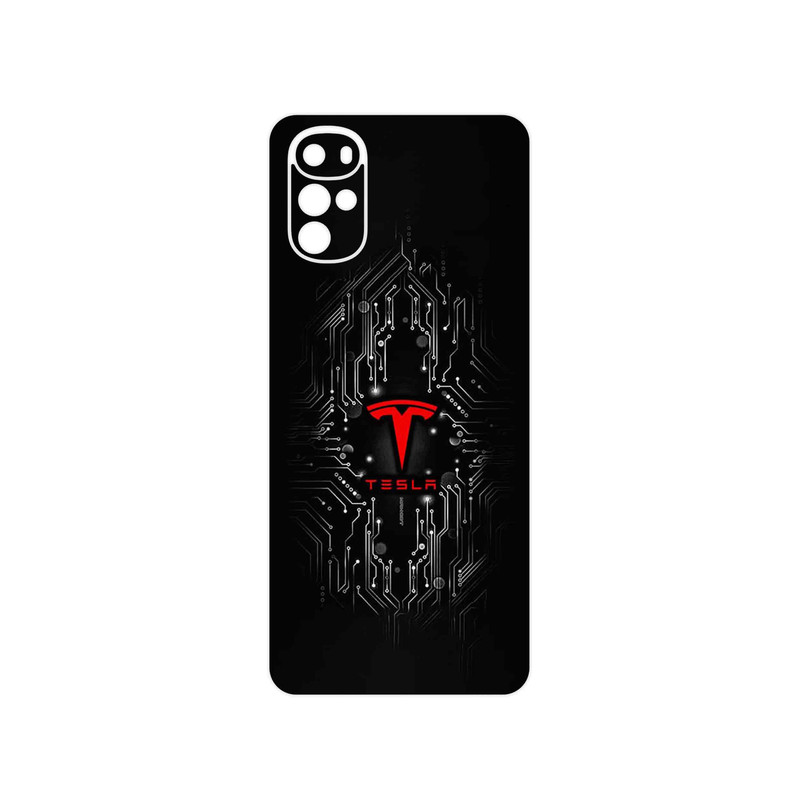 برچسب پوششی ماهوت مدل TESLA مناسب برای گوشی موبایل موتورولا Moto G22