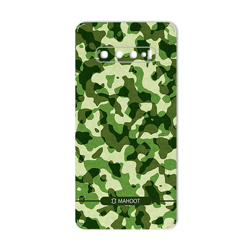 برچسب پوششی ماهوت طرح Army-Pattern مناسب برای گوشی موبایل سامسونگ Galaxy S10 PLUS