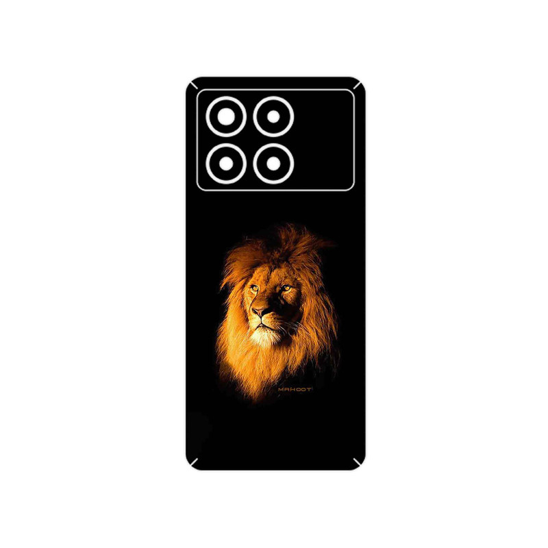 برچسب پوششی ماهوت مدل Lion مناسب برای گوشی موبایل شیائومی Poco X6 Pro