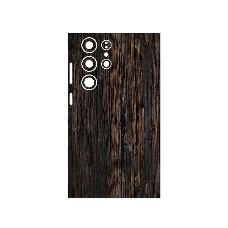 برچسب پوششی ماهوت مدل Burned_Wood مناسب برای گوشی موبایل سامسونگ Galaxy S23 Ultra