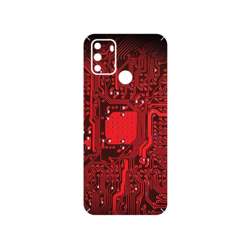برچسب پوششی ماهوت مدل Red_Printed_Circuit_Board مناسب برای گوشی موبایل جی پلاس S10 2022