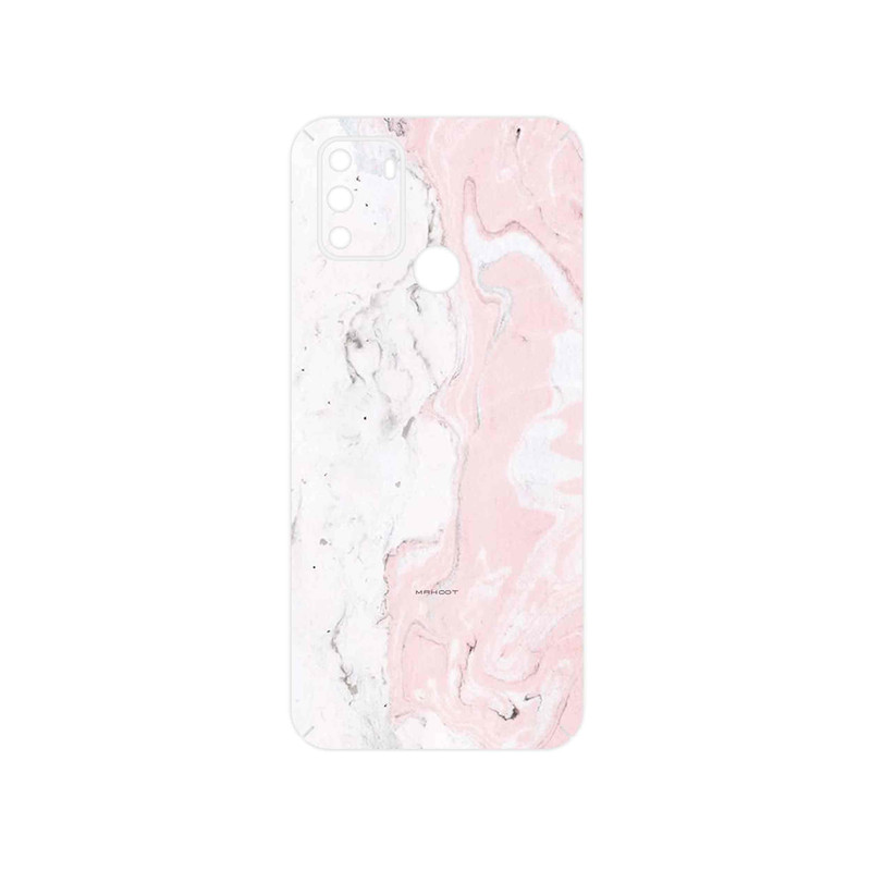 برچسب پوششی ماهوت مدل Blanco_Pink_Marble مناسب برای گوشی موبایل جی پلاس S10 2022