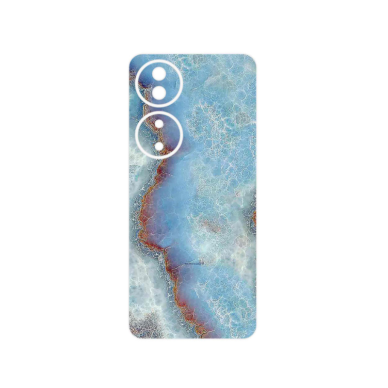 برچسب پوششی ماهوت مدل Blue_Ocean_Marble مناسب برای گوشی موبایل آنر X7b