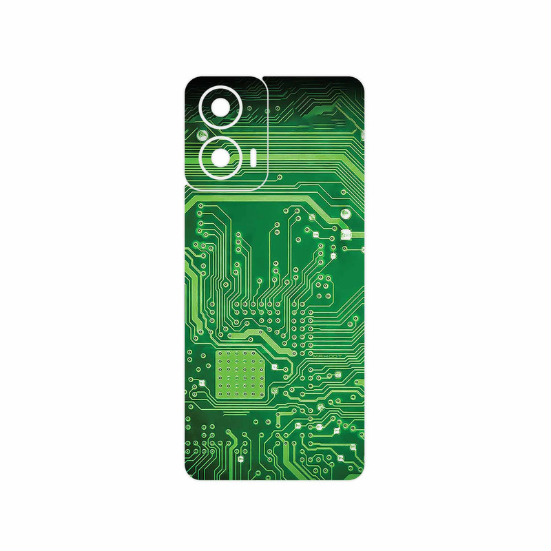 برچسب پوششی ماهوت مدل Green_Printed_Circuit_Board مناسب برای گوشی موبایل موتورولا Moto G24