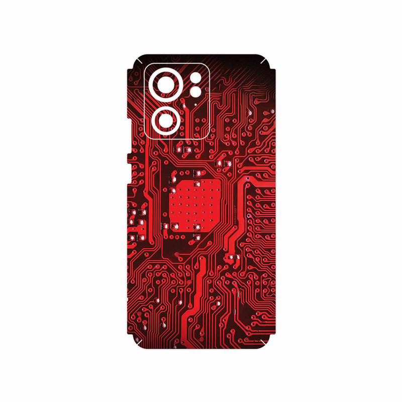 برچسب پوششی ماهوت مدل Red_Printed_Circuit_Board مناسب برای گوشی موبایل موتورولا Edge 40