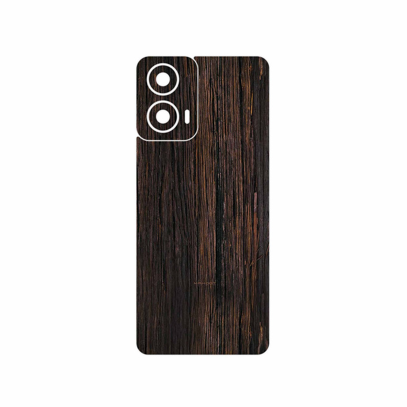 برچسب پوششی ماهوت مدل Burned_Wood مناسب برای گوشی موبایل موتورولا Moto G24