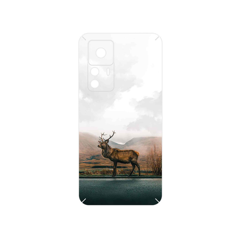 برچسب پوششی ماهوت مدل Horned_Deer مناسب برای گوشی موبایل شیائومی 12T Pro