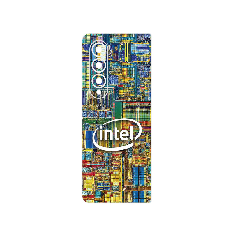 برچسب پوششی ماهوت مدل Intel مناسب برای گوشی موبایل سامسونگ Galaxy Z Fold4